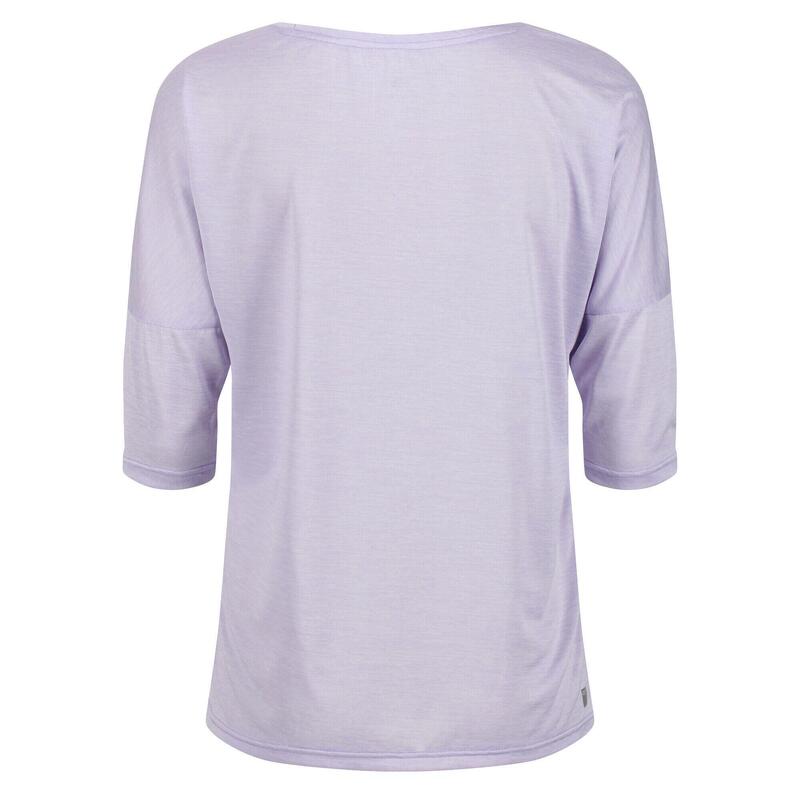 Sportshirt Pulser II Laufsport Damen Pastel Lilac Ohne Atmungsaktiv REGATTA