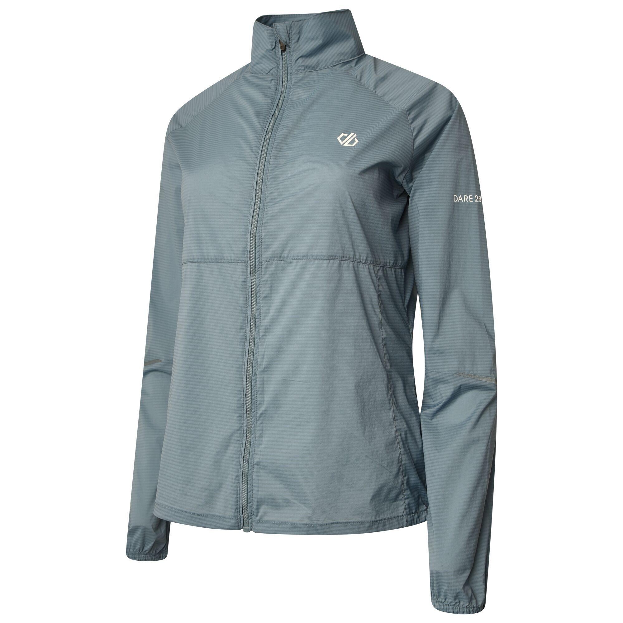 Resilient II Women's Hiking Windshell Jacket - Blue Stone 7/7