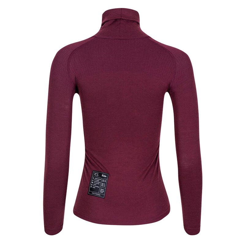 Base layer in lana merino temperature molto basse Purple/Slate de donna