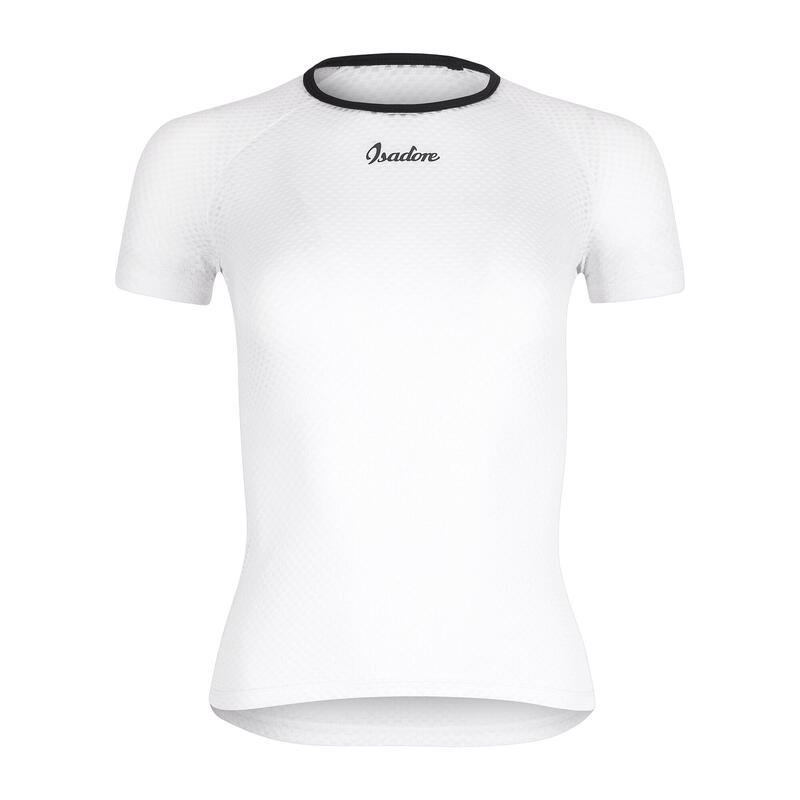 Base layer Alternative manica corta bianco de donna