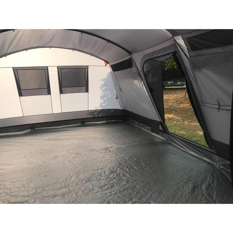 Tenda da campeggio famigliare - Hurricane 8 Protect - 4x cabine - 8 persone