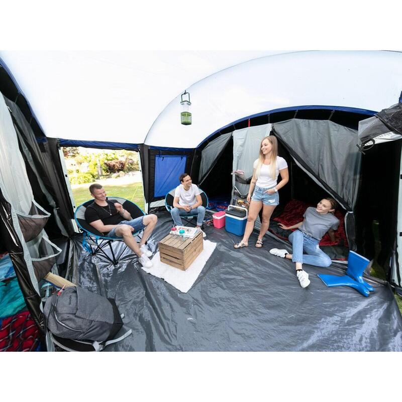 Tenda de campismo - Montana 14 Sleeper - 4x cabines escuras -‎ 700 x 480 cm