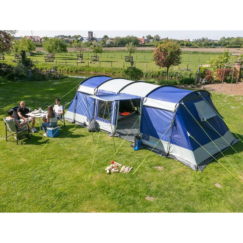 Tenda campeggio familiare - Montana 14 Sleeper -  3xcabine scure - 14 persone