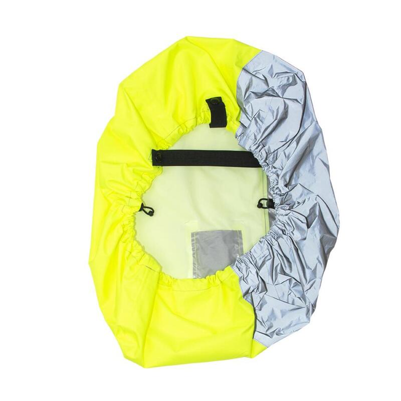 Waterdichte rugzakhoes Bag Cover Aqua met LED  20-25L