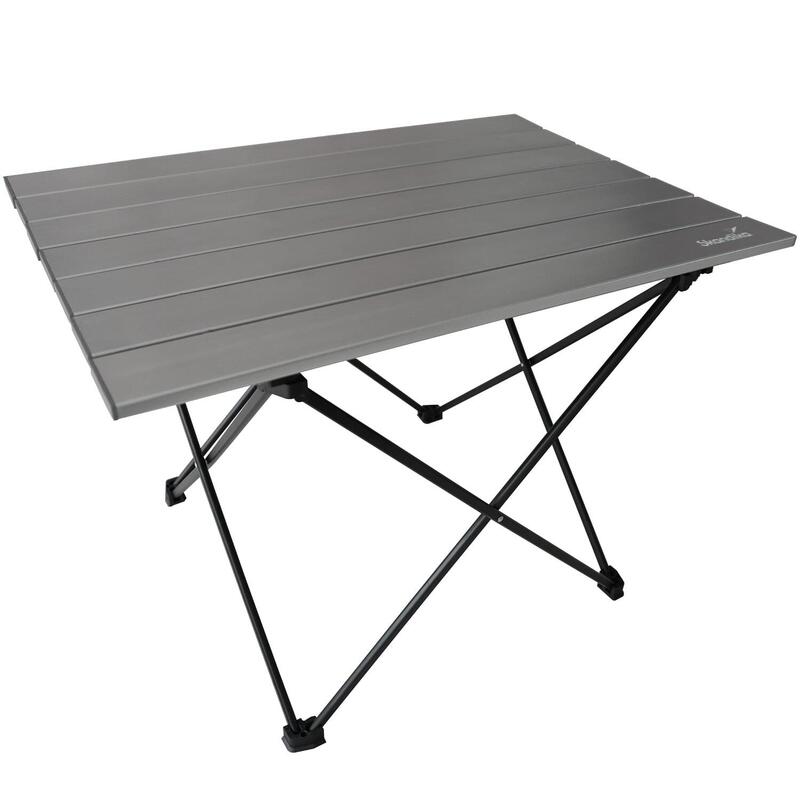 Kleine opvouwbare campingtafel Ruka - Aluminium - 56 x 41 x 40 cm - Draagtas