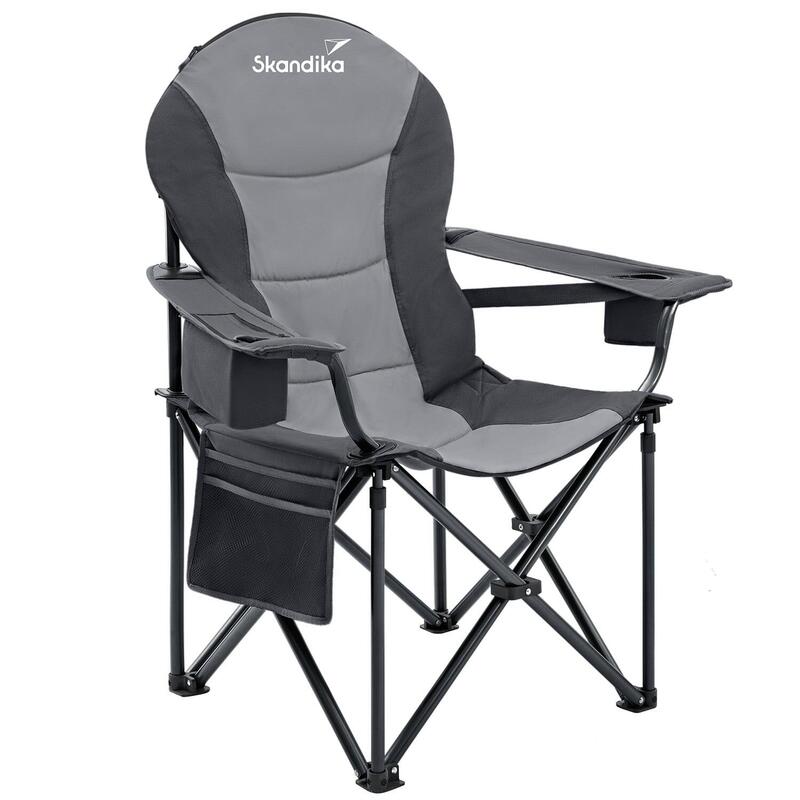 Sedia di campeggio - Relax Comoda - Outdoor - pieghevole - fino 160 kg