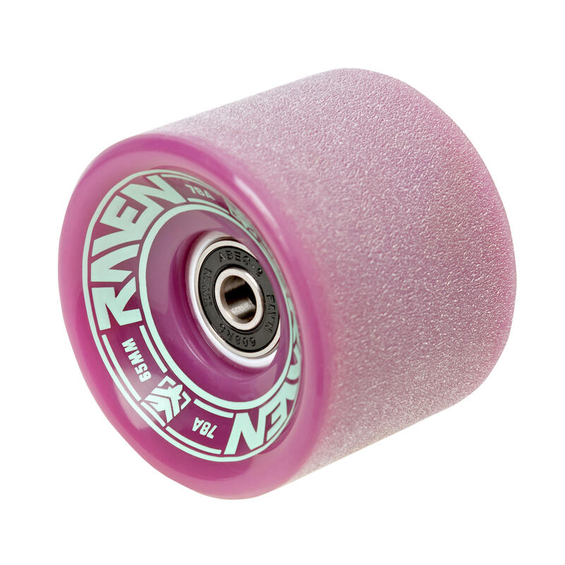 Kółko do longboardu deskorolki RAVEN Cascada Violet 1szt 65 mm 78A