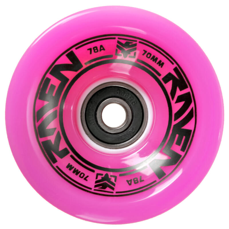 Kółka do longboardu deskorolki RAVEN Spectrum 4szt 70mm 78A