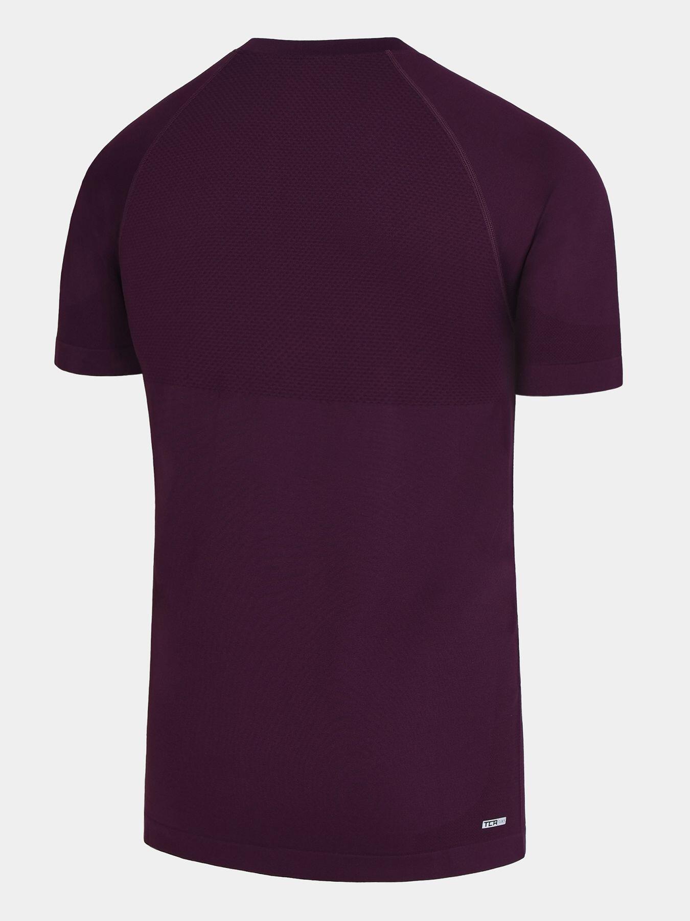 Men's Superknit Breathable Running Gym T-Shirt - Purple 2/5