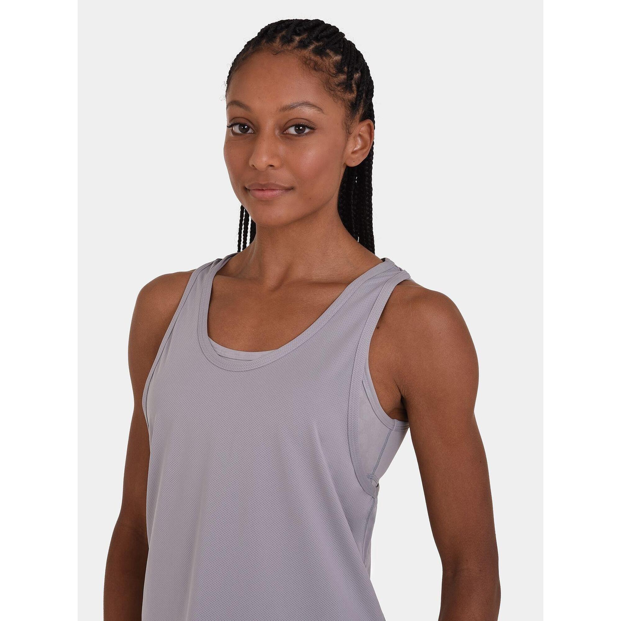 Courreges Satin Square Top in Black Womens Clothing Tops Sleeveless and tank tops 