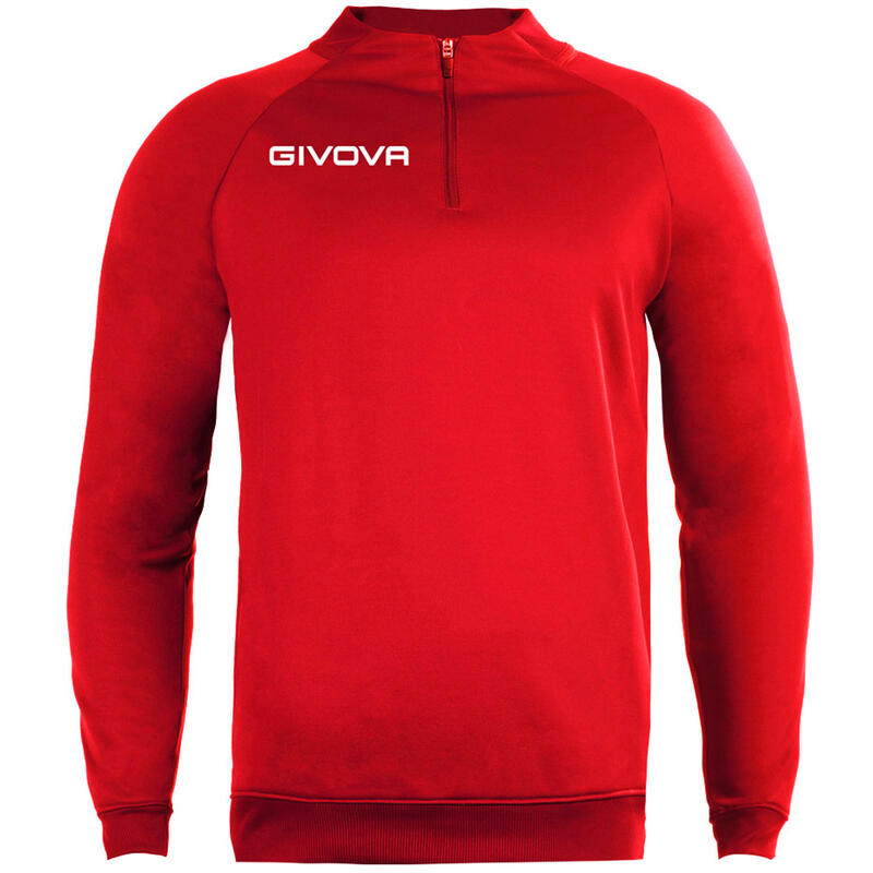 Sudadera Adulto Técnica 500 Givova Rojo Poliéster