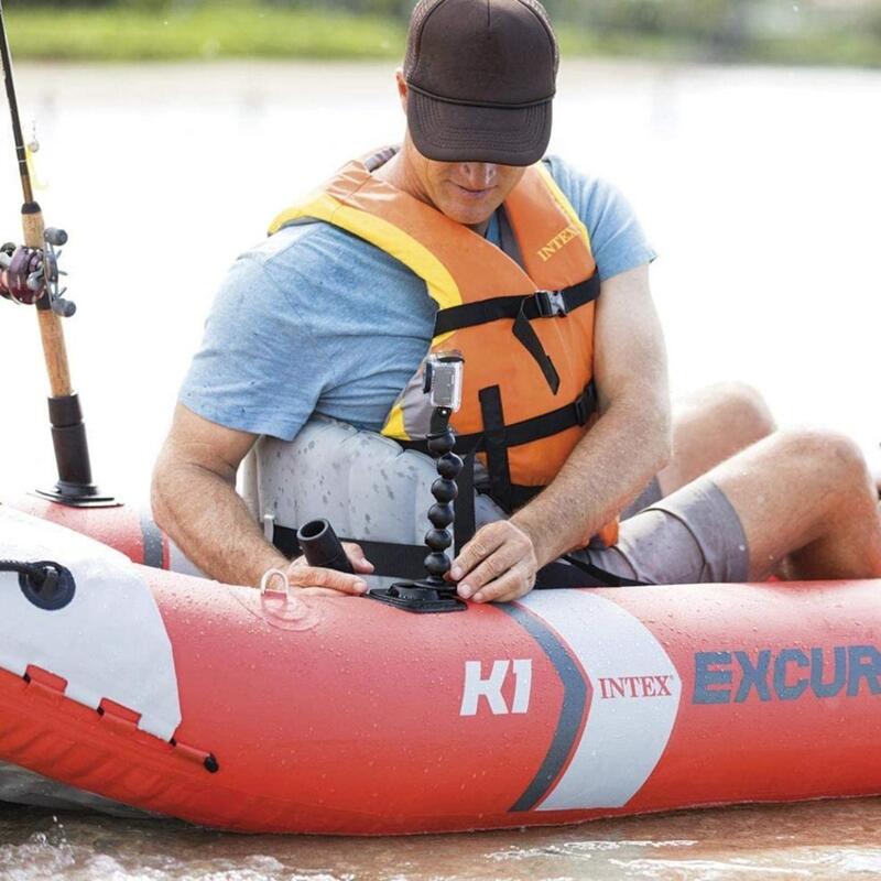 kayak gonflable Excursion Pro K1 305 cm vinyle rouge 3-pièces