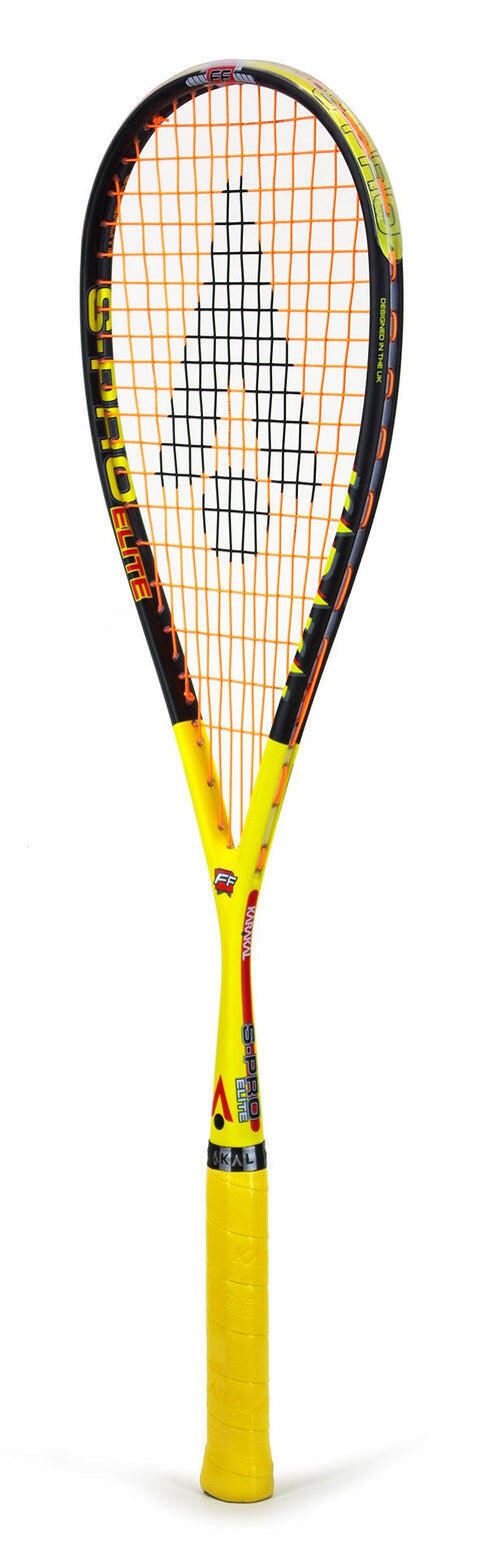 S-Pro Elite FF Adulte Raquette de Squash - Jaune/Noir