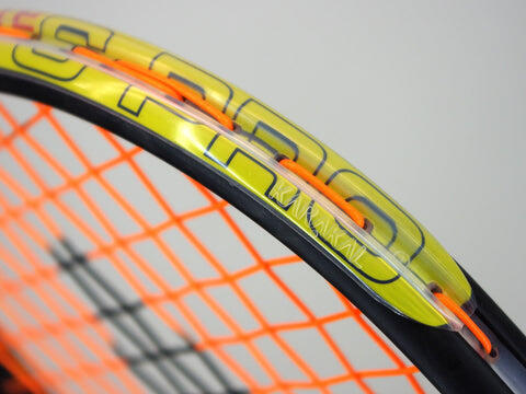 S-Pro Elite FF Volwassenen Squash Racket - Geel/Zwart