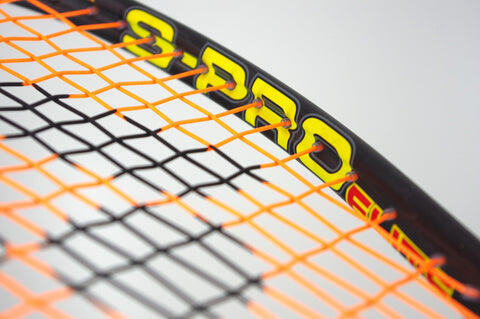 S-Pro Elite FF Adulte Raquette de Squash - Jaune/Noir