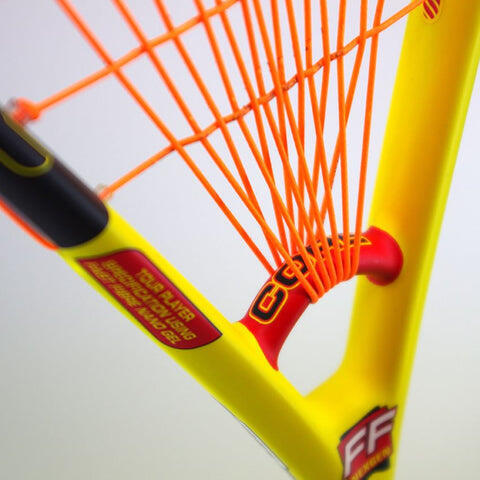 CORE-Pro Volwassenen Squash Racket - Geel/Zwart