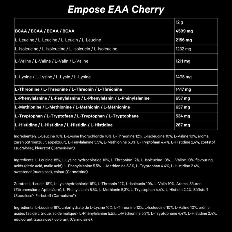 EAA - Aminozuren - 360 gr - Cherry