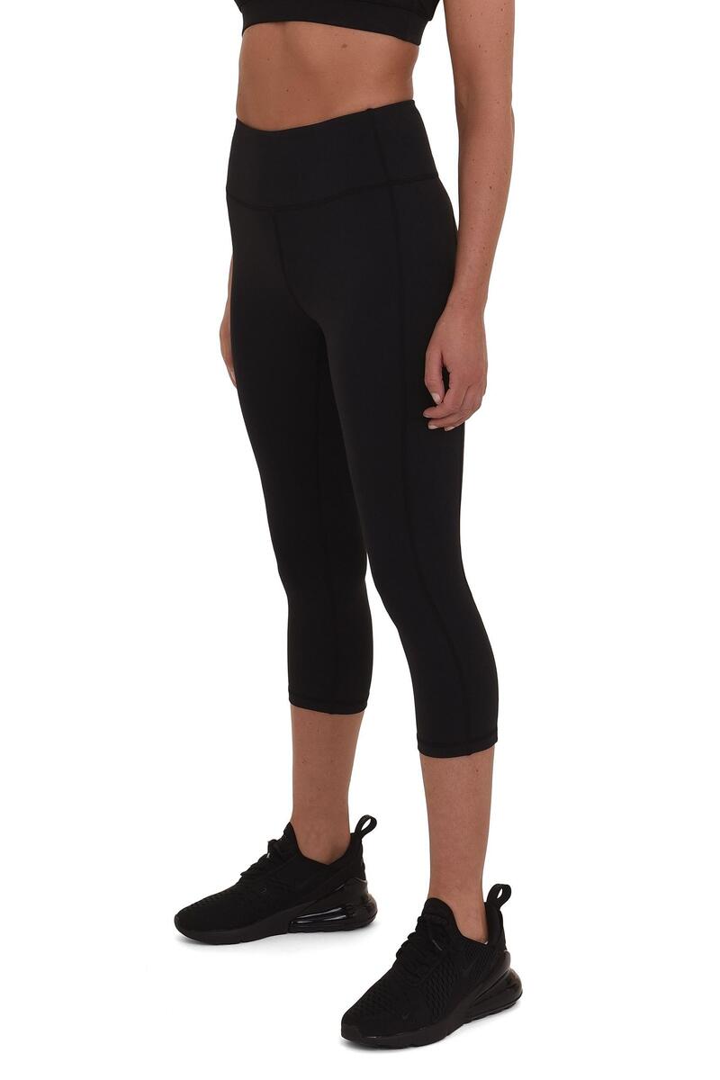 TCA Equilibrium Capri Legging da Donna per correre e yoga con tasca laterale