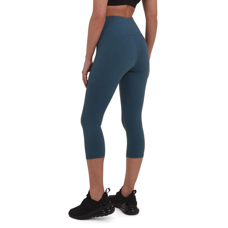 Dames Evenwicht Capri Leggings met Zijzak