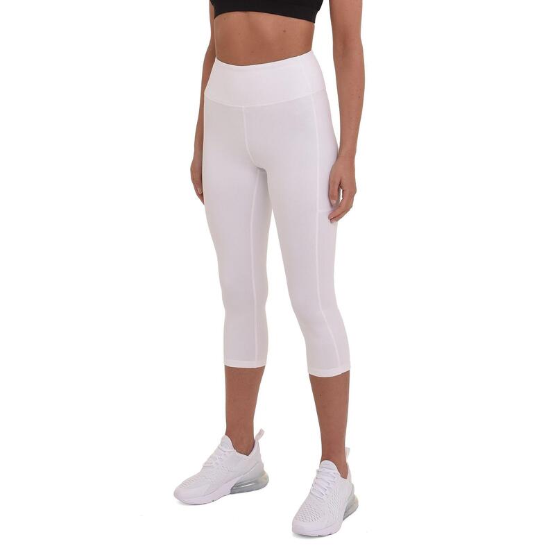 Mesdames Equilibrium Run / Yoga Capri Legging avec sac latéral