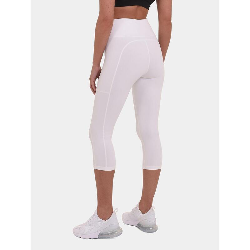 Mesdames Equilibrium Run / Yoga Capri Legging avec sac latéral