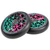 Roues Bermuda 120mm - Vert/Rose/Noir