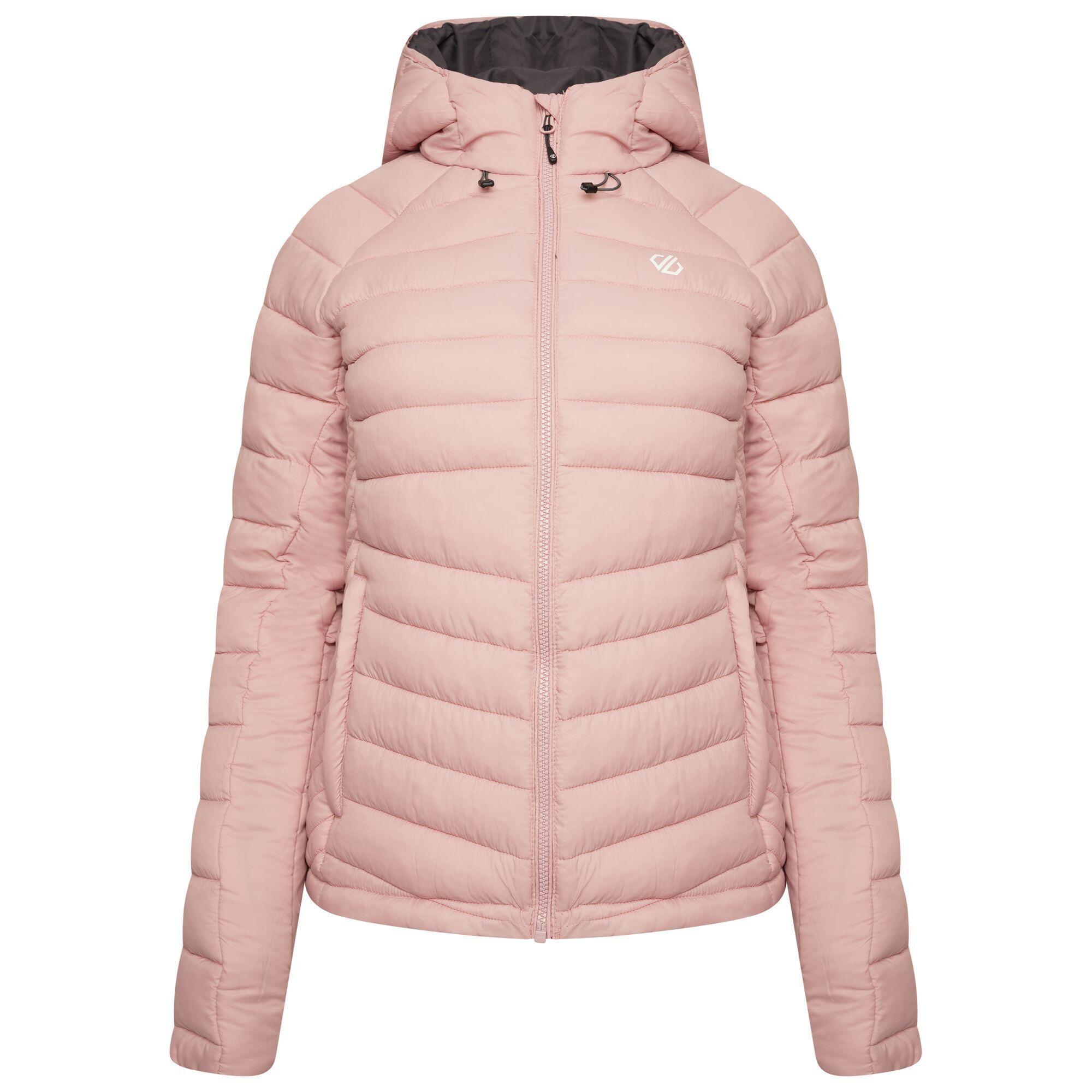 Womens/Ladies Deter Recycled Padded Jacket (Powder Pink) 1/5