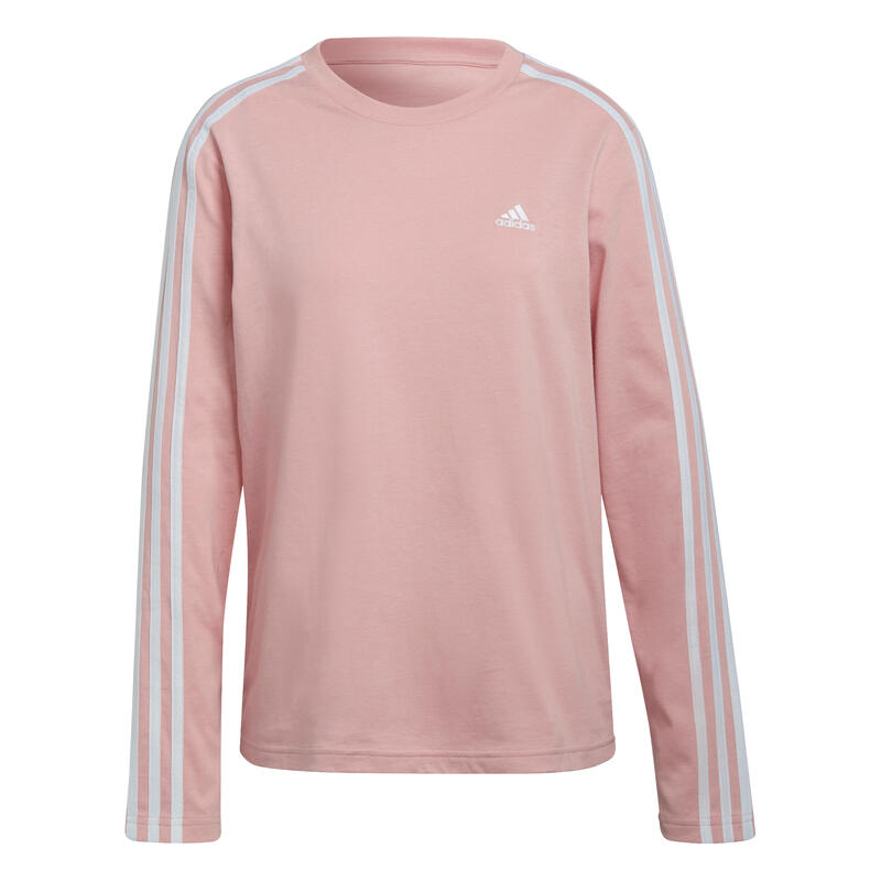 Bluza femei adidas Essentials 3-Stripes, Roz