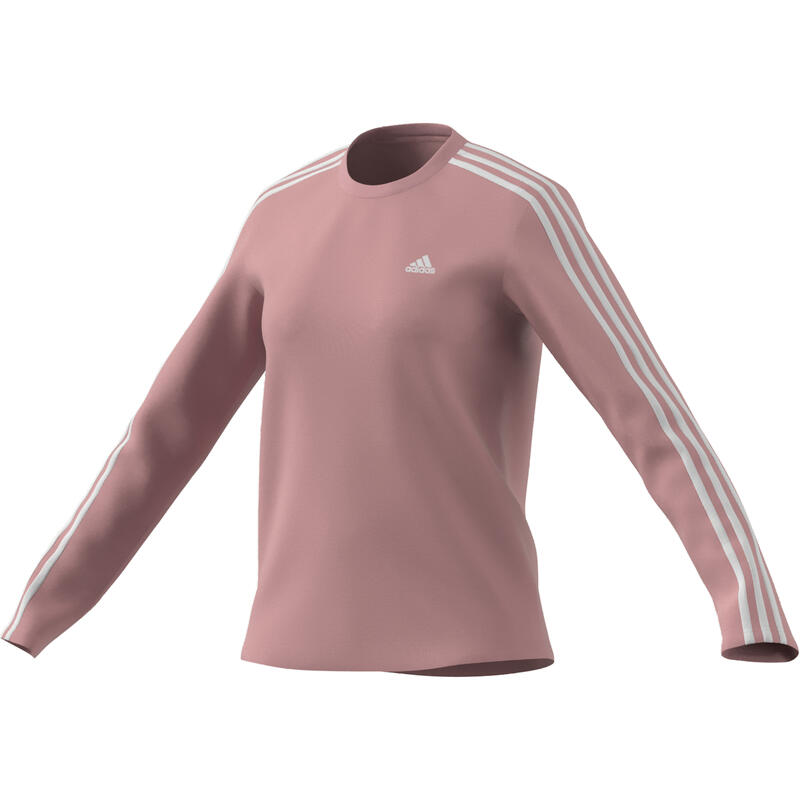 Sport felső adidas Essentials 3-Stripes, Rózsaszín, Nők