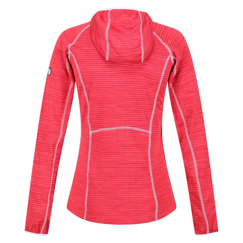 Dames Yonder Full Zip Hoodie (Rethink roze)