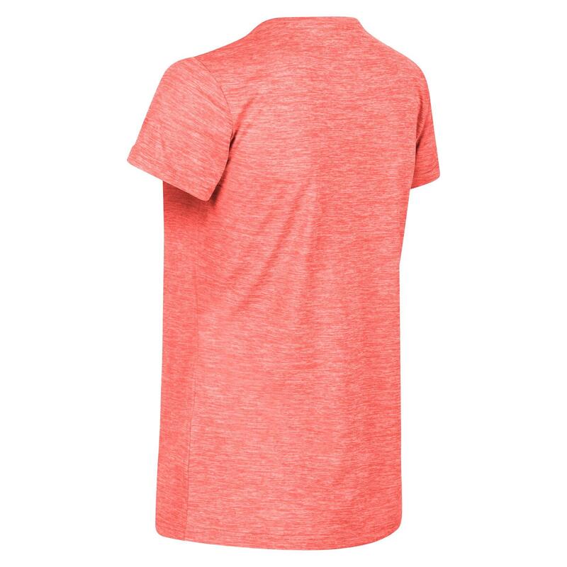 Dames Josie Gibson Fingal Edition Tshirt (Neon Peach)