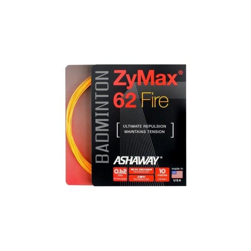 Naciąg ASHAWAY ZyMax 62 Fire - set pomarańczowy