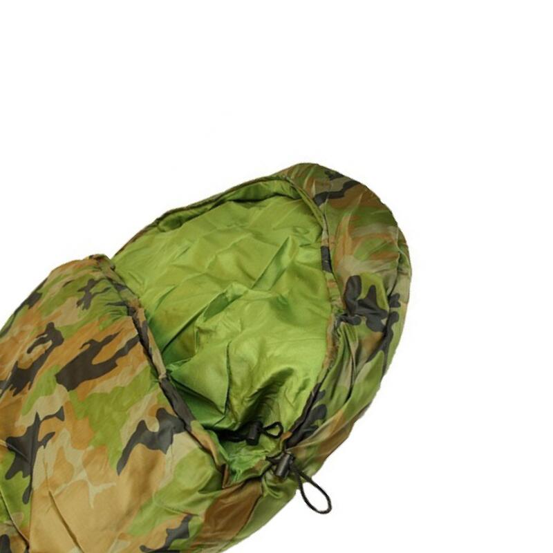 Mumienschlafsack Tactical Sniper 230 cm - Camouflage Woodland - Erwachsene