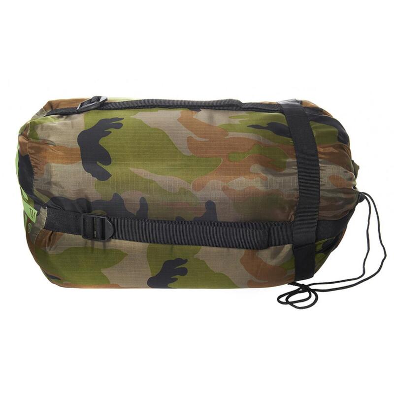 Mumienschlafsack Tactical Sniper 230 cm - Camouflage Woodland - Erwachsene