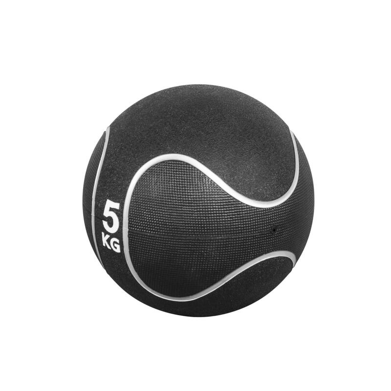 Medizinball Schwarz/Silber 1-10 KG