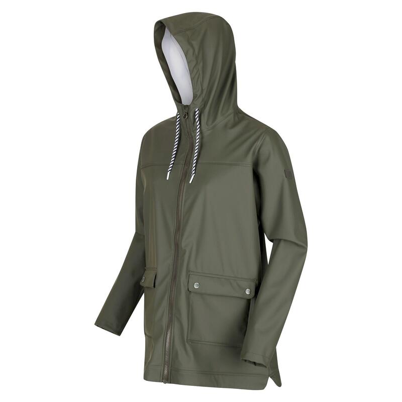 Chaqueta Impermeable Tinsley para Mujer Hoja de Uva