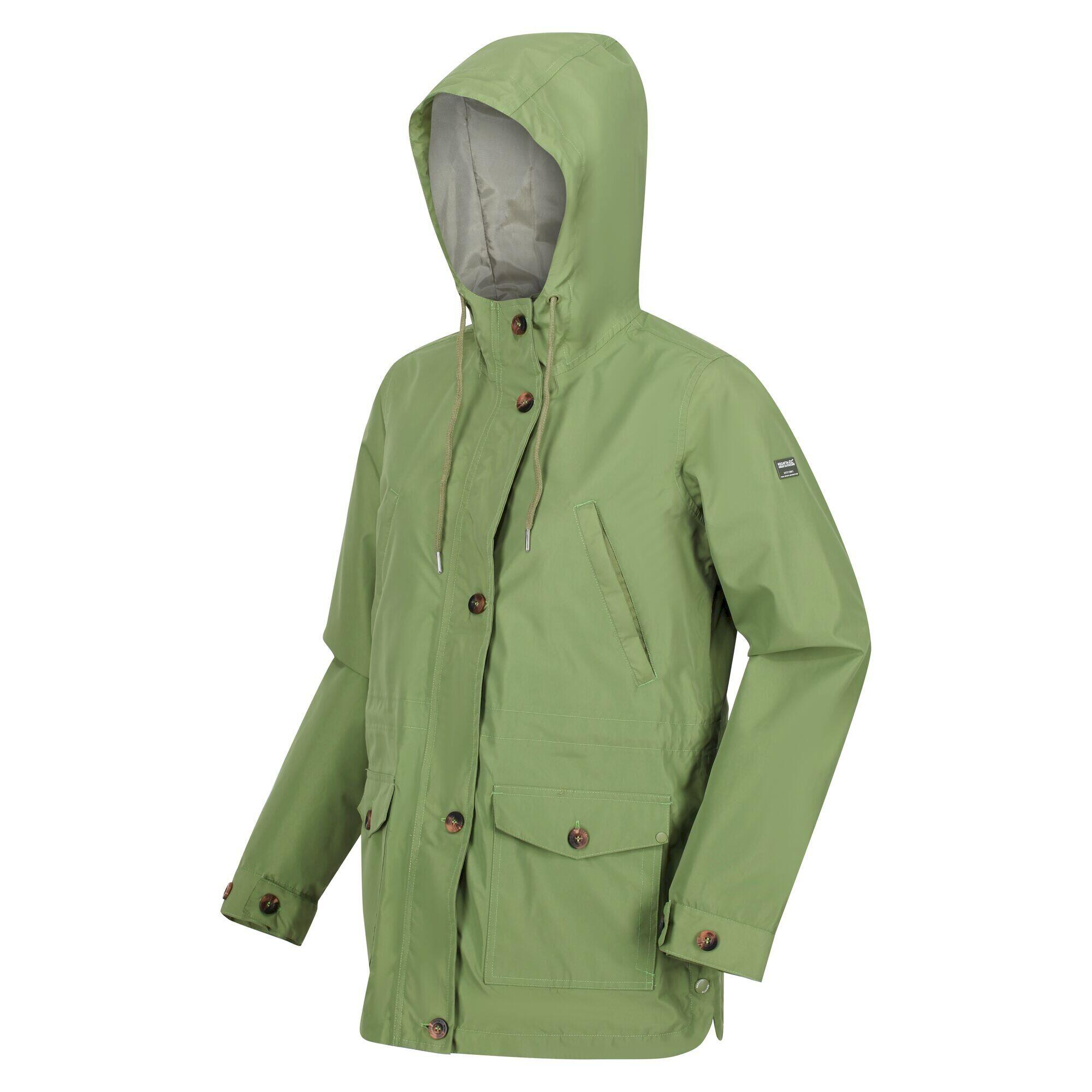 Women's NAHLA waterproof jacket (Lime green)