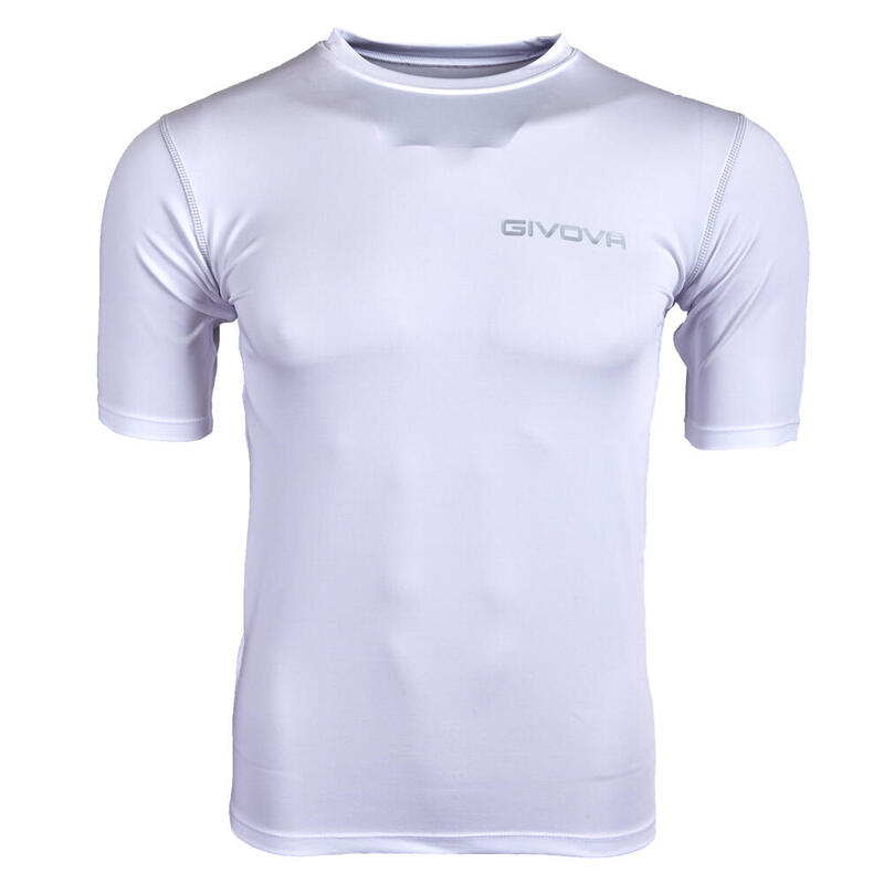 Koszulka piłkarska termoaktywna dla dorosłych Givova Corpus 2 biała