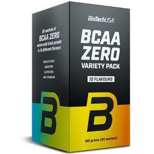 Biotech Usa Bcaa Zero Variety Pack 20 Uds Variadas X 9 Gr
