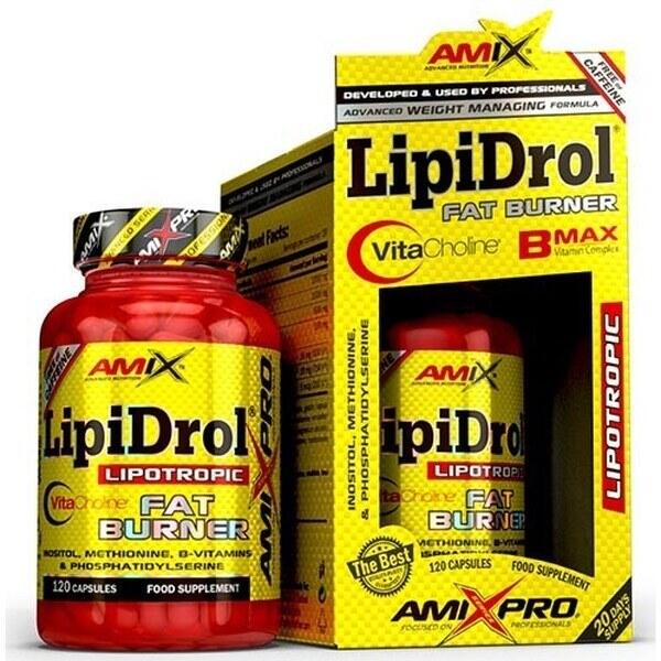 Lipidrol Fat Burner Plus AMIX 120 kaps