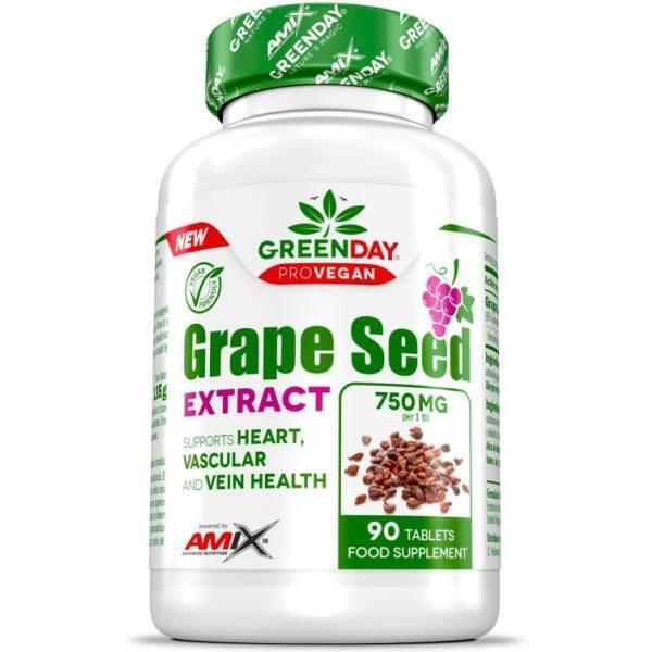 Amix Greenday Provegan Grape Seed Extract 90 Tabs