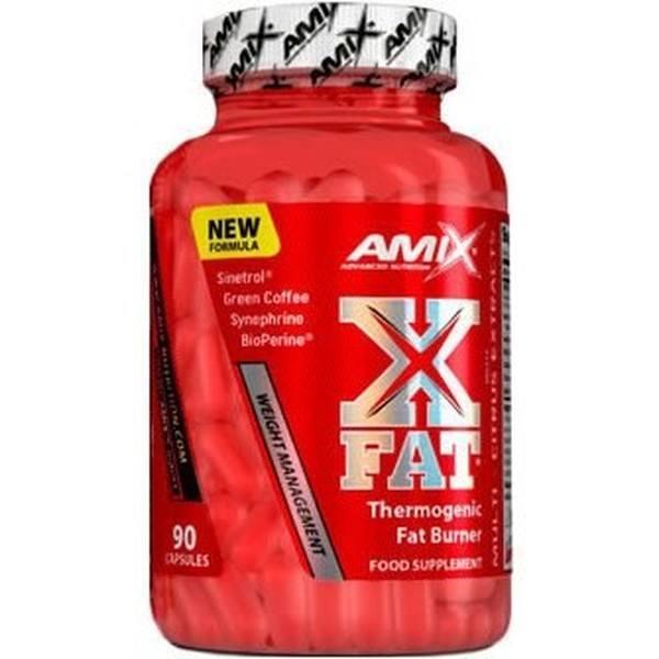 Amix X-Fat Thermogenic 90 Cápsulas Suplemento Termogénico