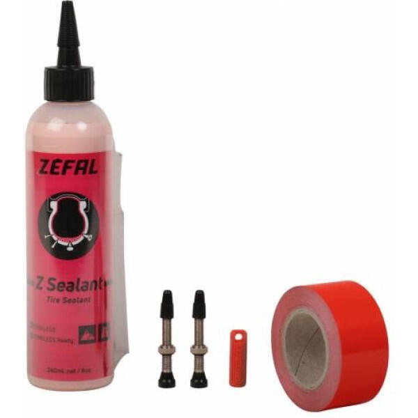 Tubeless kit Zefal 9 m - 30 mm valve presta 40 mm