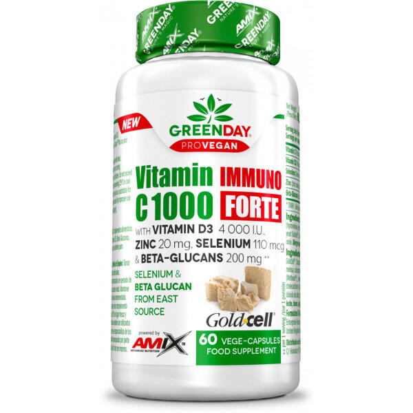 Amix Greenday Vitamin C 1000 Mg Immuno Forte 60 Vcaps