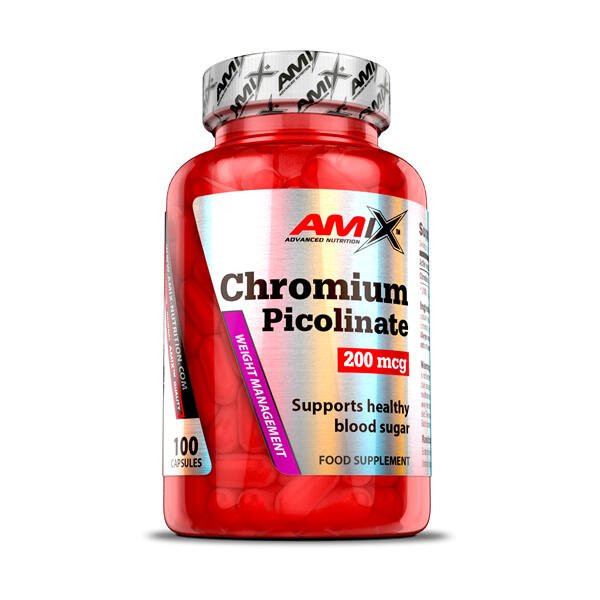 Amix Chromium Picolinate 100 Cápsulas