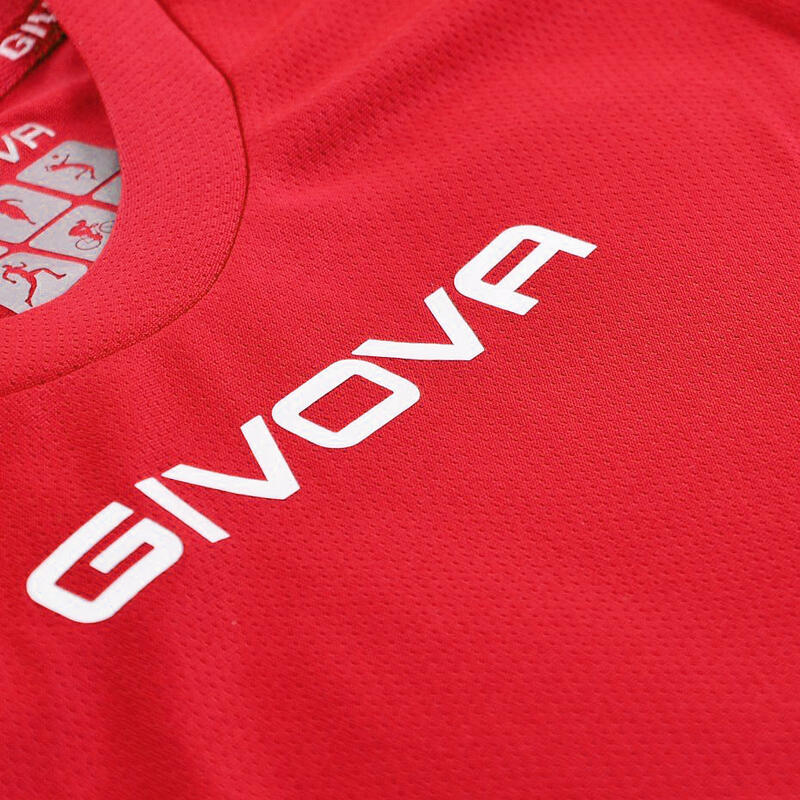 Koszulka piłkarska dla dzieci  Givova One czerwona