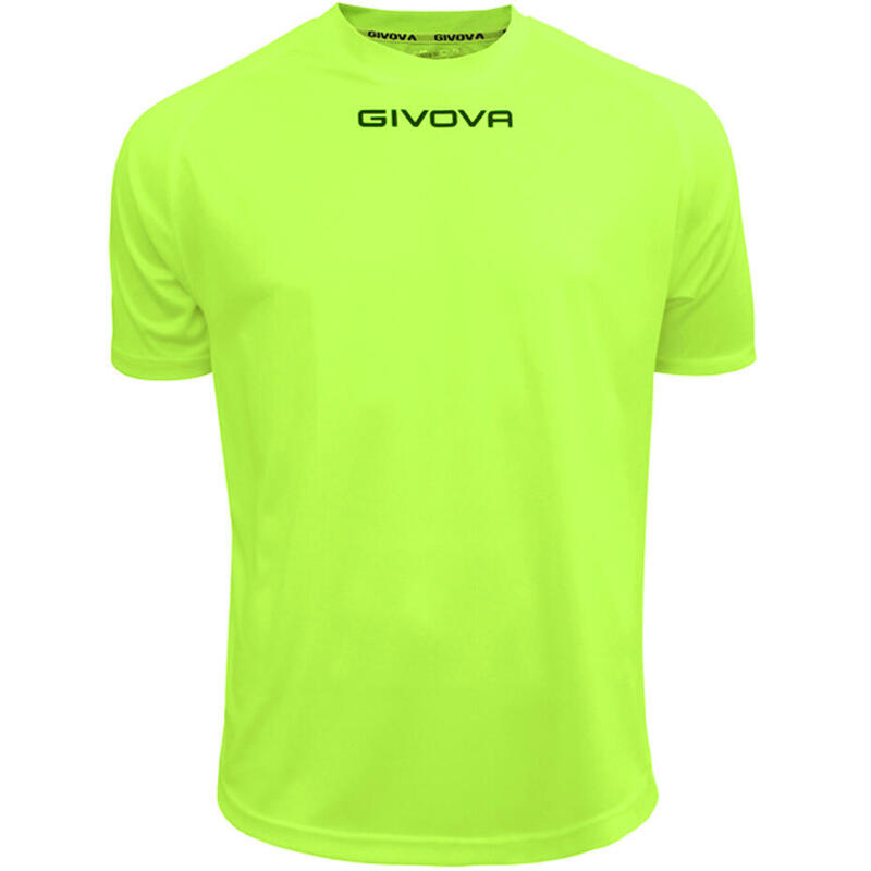 Koszulka piłkarska dla dzieci  Givova One żółta fluo
