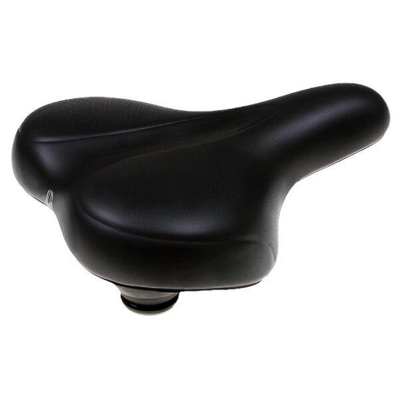 Selle comfort Comfort zadel Pure met Foam techniek. Zwart, zonder strop