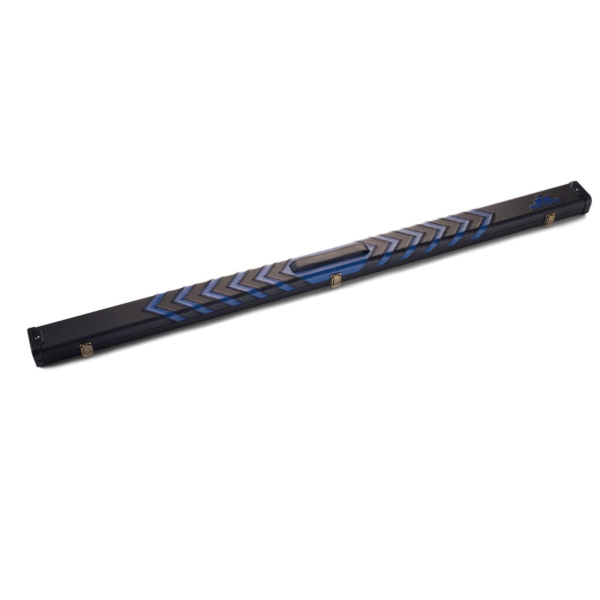 PERADON PERADON CLUBMAN BLACK & BLUE ARROW 3/4 SNOOKER/POOL CUE CASE