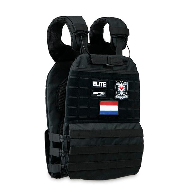 Gewichtsvest Tactical tot 20kg verstelbaar - extra stevig en compact design